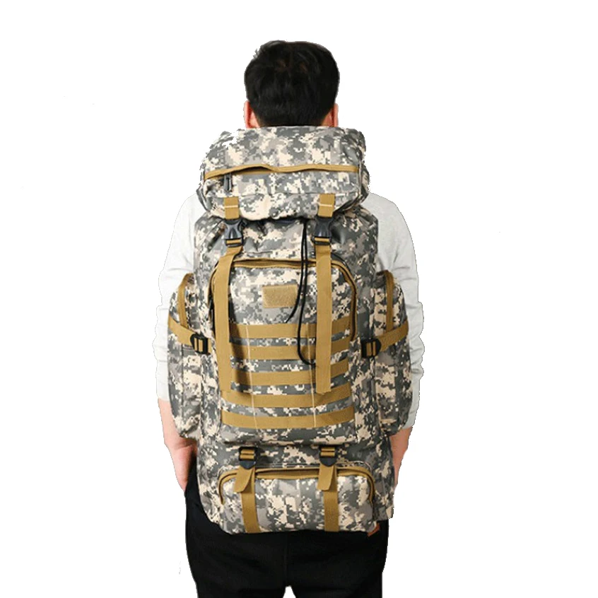 

Водонепроницаемый Камуфляжный тактический рюкзак для рыбалки военный армейский походный рюкзак для кемпинга дорожный Рюкзак Спортивная Сумка Для Скалолазания на открытом воздухе