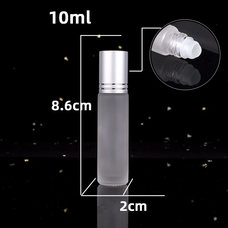 Бесплатная доставка DHL флаконы для духов с матовым роликовым шариком 200 шт./лот