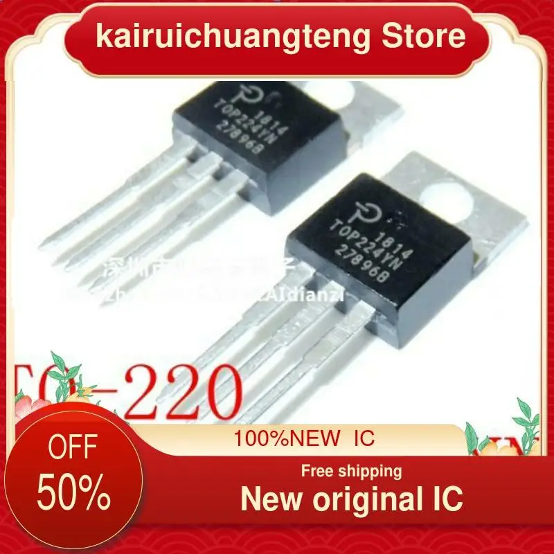 

10-200PCS TOP224YN TO-220 POWER TOP224 New original IC Power Management Chip