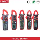 Бесконтактный мультиметр UNI-T UT210, цифровые токоизмерительные клещи с автодиапазоном, VFC