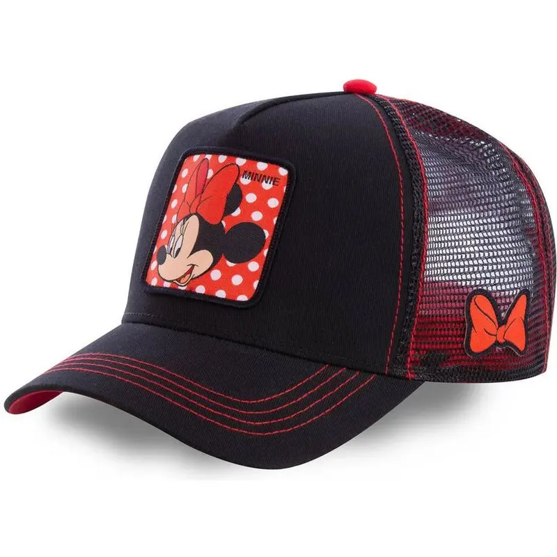 

Disney Minnie Mickey Snapback Cotton Baseball Cap Men Women Hip Hop Dad Mesh Hat Trucker Hat Dropshipping