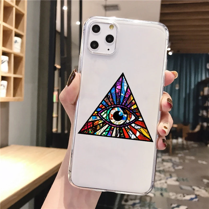 Чехол для Телефона iphone 12Pro XR с изображением сглаза чехол телефона IPhone 11pro MAX XS X 5s 6 7