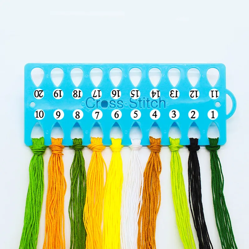 4 шт. пластиковый инструмент для вышивки крестиком лески Водостоки доска нарезки