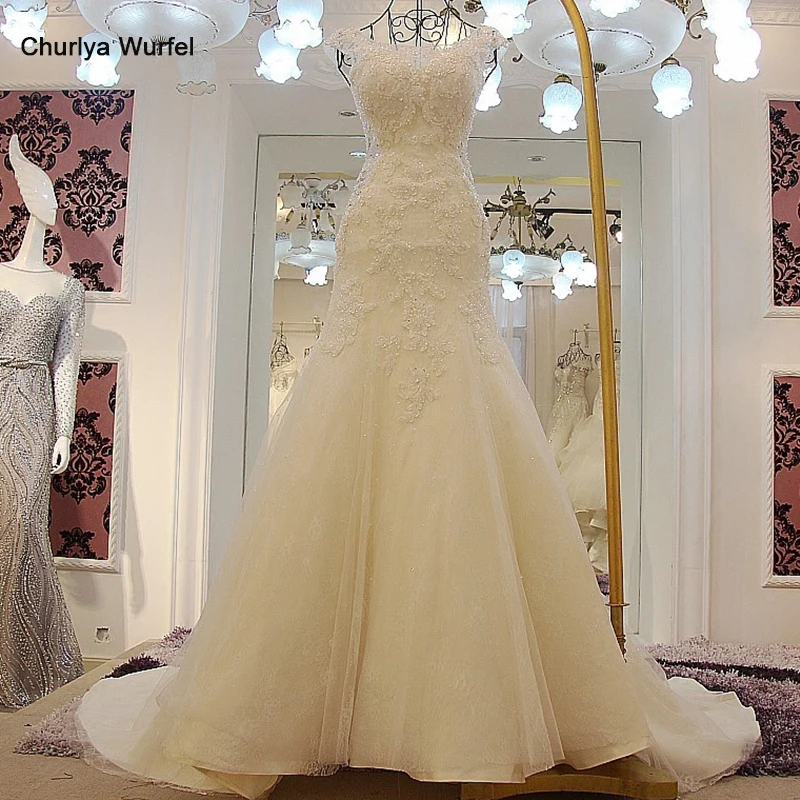 LSX24623 Свадебные платья 2018 Robe De Mariage кружевное свадебное платье vestido de noiva роскошное