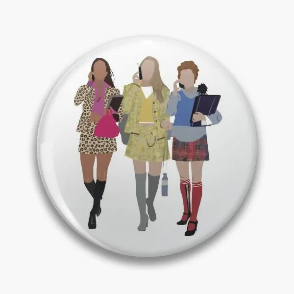

Clueless 【Customizable】Soft Button Pin Decor Women Creative Metal Lover Jewelry Badge Collar Brooch Cute Gift Cartoon Lapel Pin