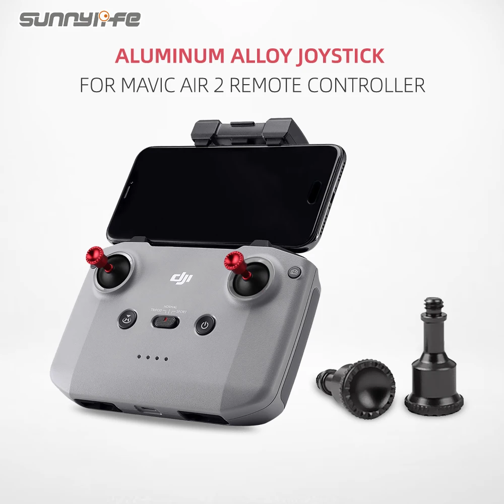 Рычаг для джойстика Mavic Air 2s Sunnylife Thumb Rocker Cover CNC из алюминиевого сплава пульта
