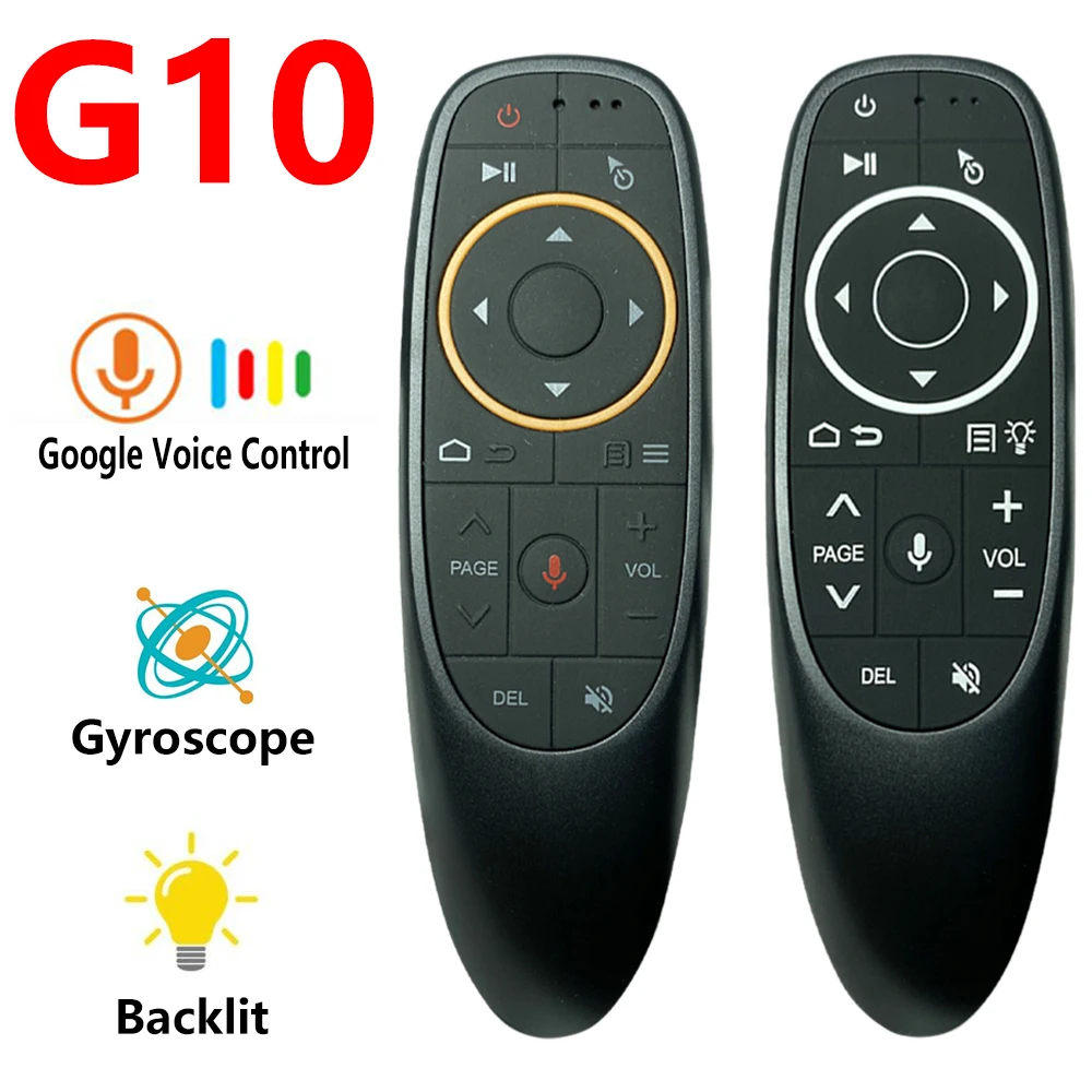 G10 G10S Pro BT Blueteeth Голосовая воздушная мышь Поддержка Google голосовой поиск и помощник