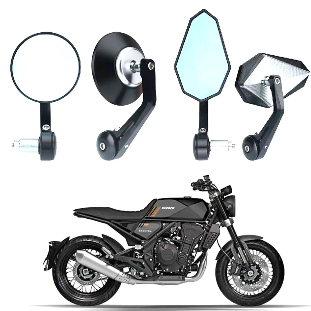 Crossfire 500 Motorcycle Rear View Side Mirrors Handlebar End Mirror Handlebar Bar End Mirrors For Brixton Crossfire 500 500X