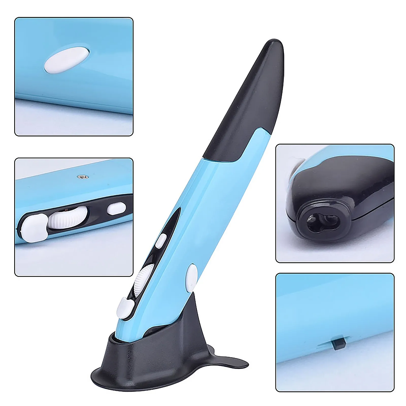 

Ouhaobin 2.4g wireless personalized vertical pen-shaped handwriting mouse + usb receiver Computer mouse gaming mouse