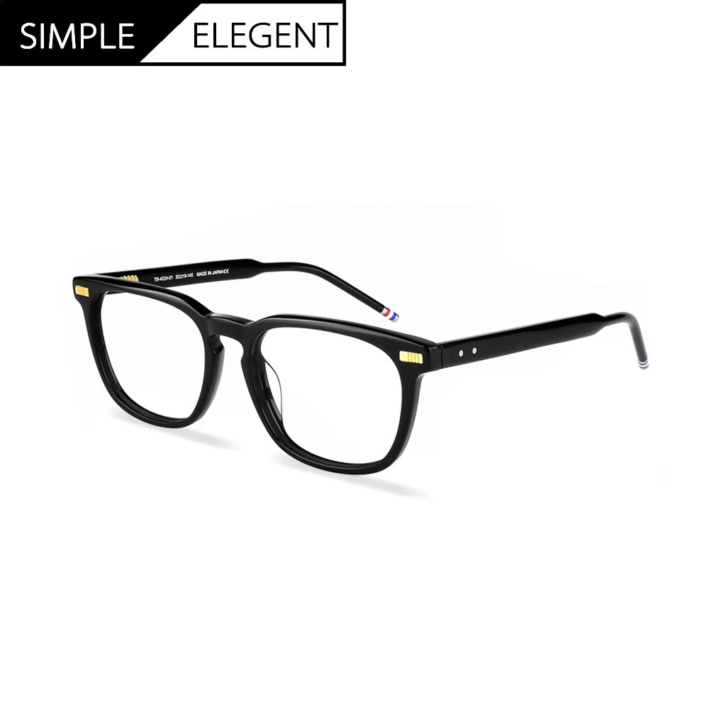 2021 солнцезащитные очки Thom бренд в стиле ретро на квадратном оптические ацетатные