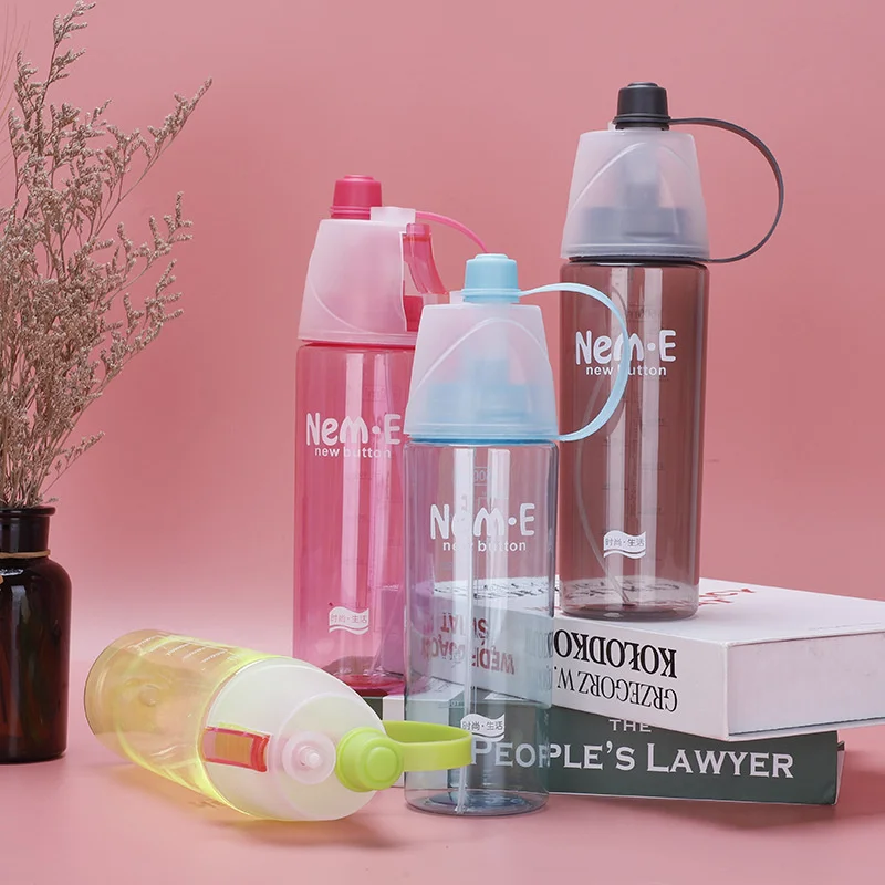 Пластиковая бутылка с распылителем USSC для воды спортивный чайник на открытом