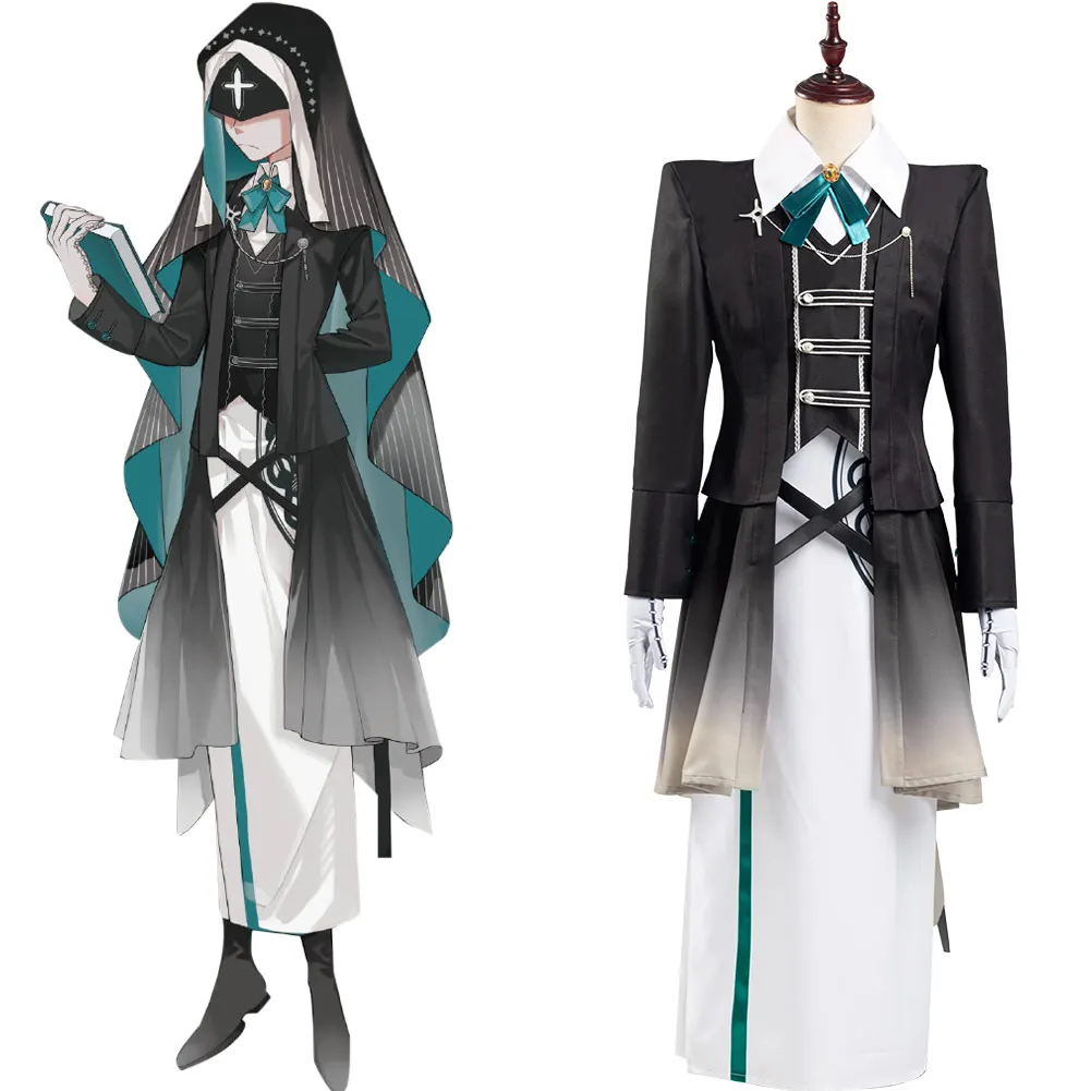 

Game Identity V Scryer Eli Clark Cosplay Costume Coat Dress Outfits Halloween Carnival Suit summer coat Costumes Custom Made