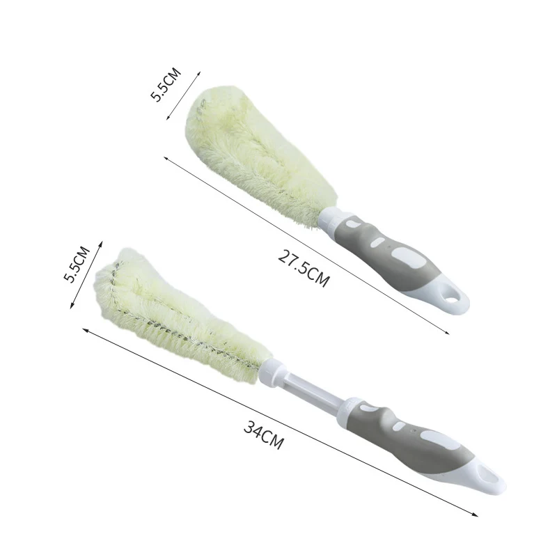 

Retractable Cup Pot Brush Encryption No Dead Ends Baby Bottle Brush Flexible Stubborn Stains Deep Bottom Brush Home Kitchen