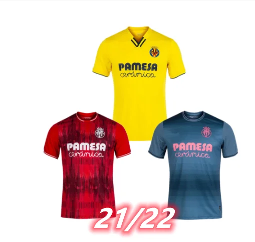 2021 г. футбольные майки Villarreal CF S.CAZORLA 21/22 Домашняя футболка GERARO CHUKWUEZE Away PACO alccer JA GOMEZ