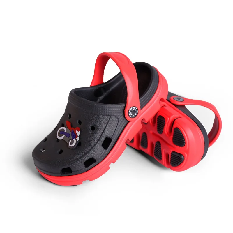 

Children's Slippers 2019 New Boy's Porous Shoes Infant Summer Soft Bottom Non-Slip Baotou Beach Shoes Women