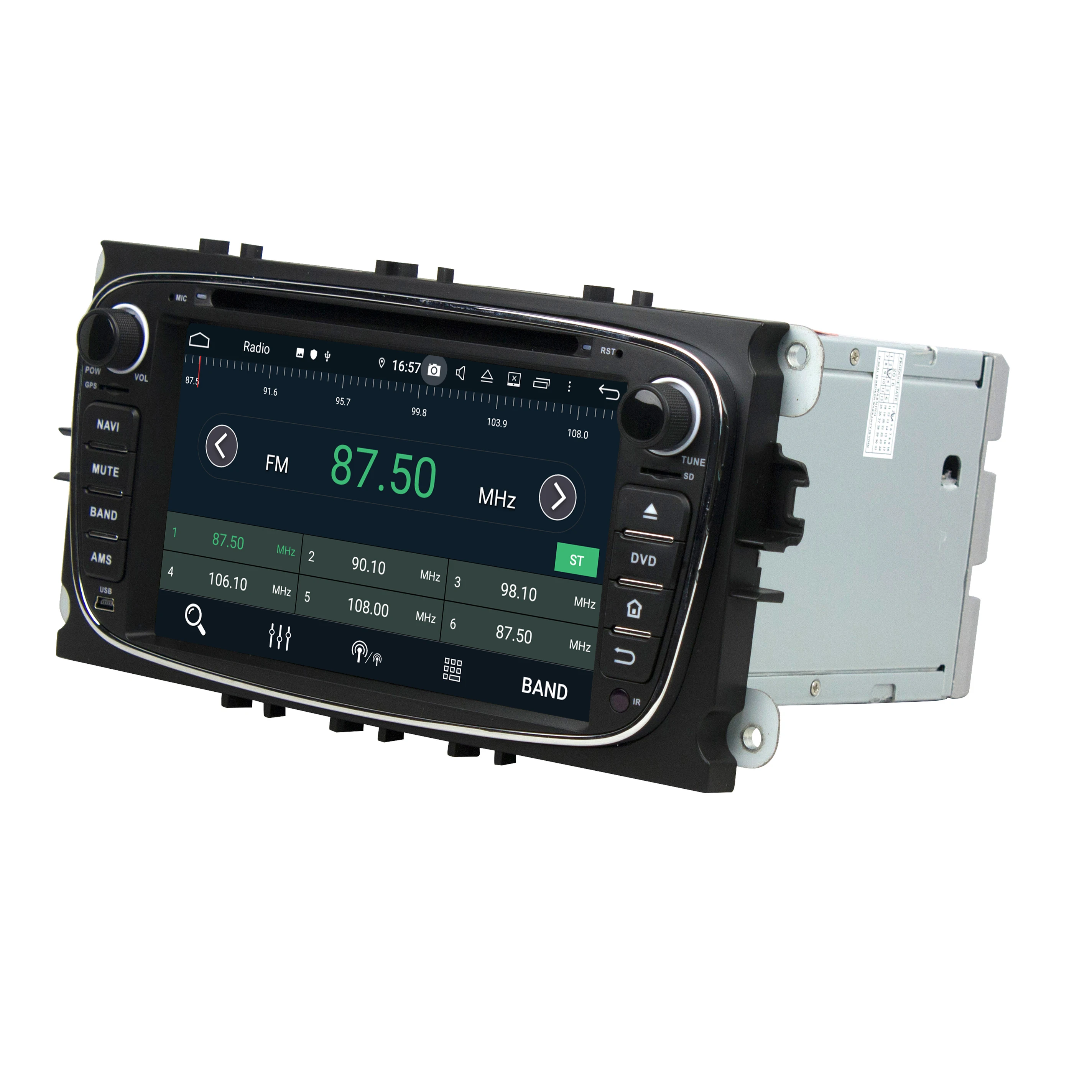 7 &quot2 Din 6 ядер PX6 Android 9 0 автомобильный мультимедийный плеер для Ford Mondeo Tourneo S max dvd