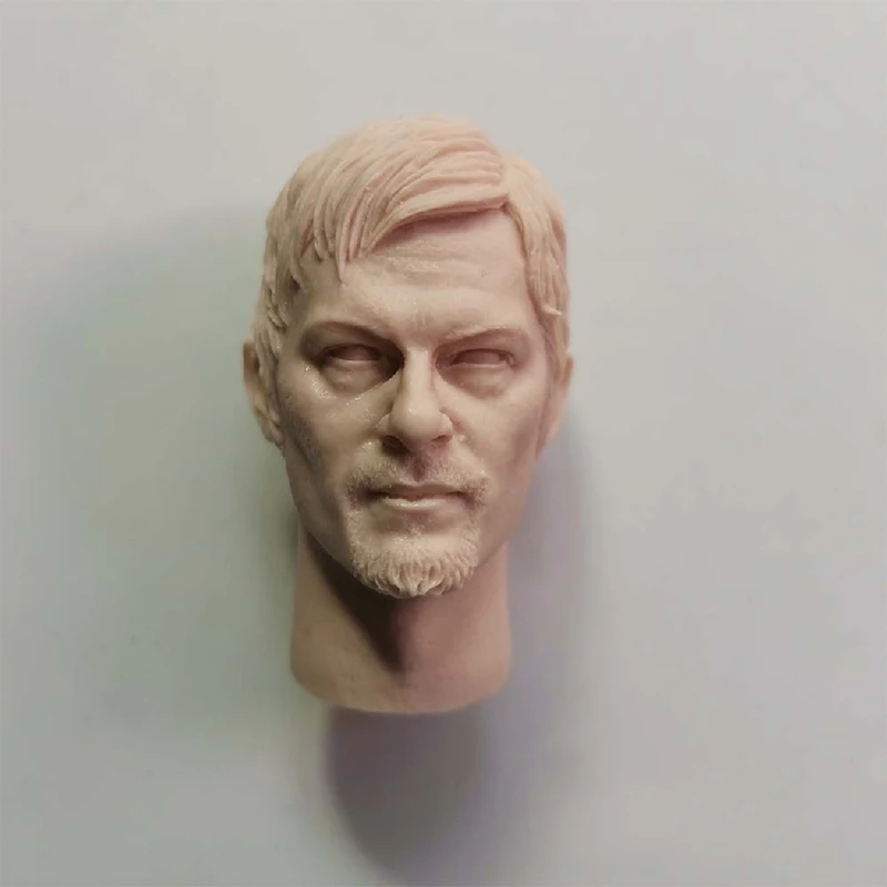 Неокрашенные модели головы дарил Диксон в масштабе 1/6 коллекция игрушек подарков