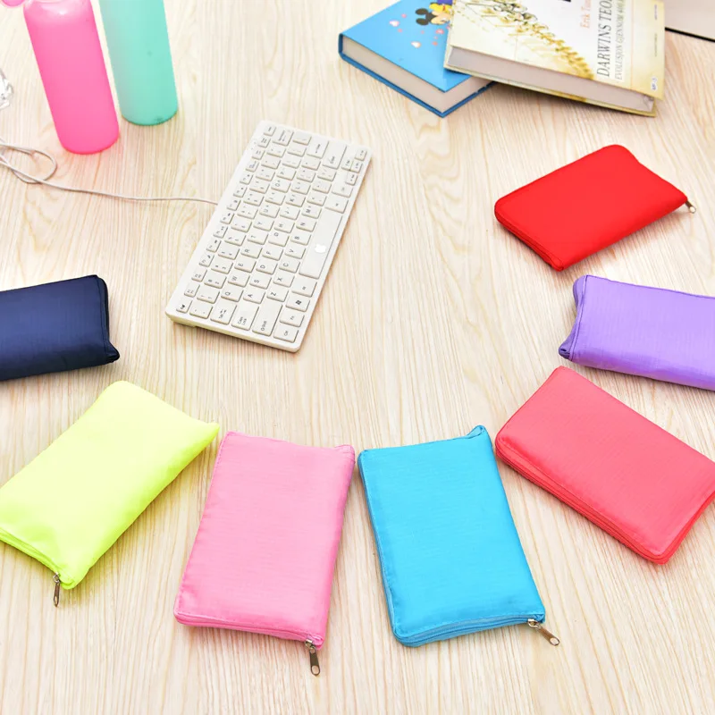 Новинка 2021 Модная Портативная вместительная зеленая сумка для хранения складная