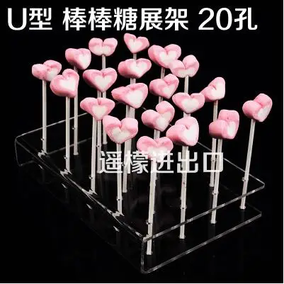 

Прямоугольная форма акриловый леденец дисплей стенд