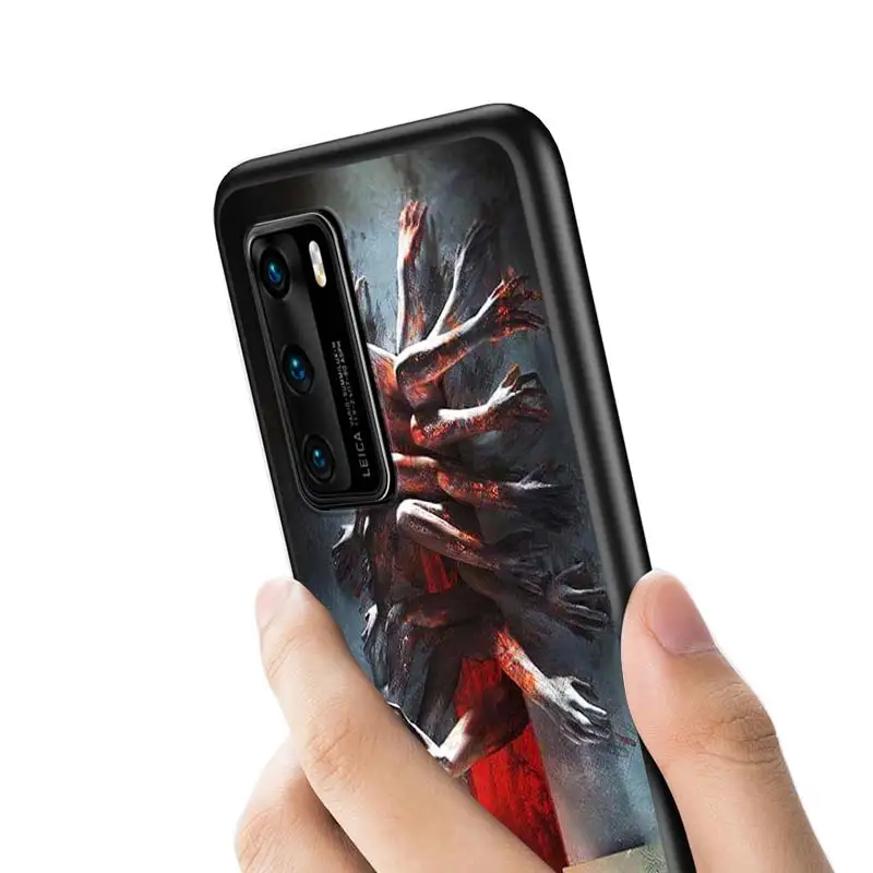 

Hot The Walking Dead hero Style for Huawei P40 P30 P20 Pro P10 P9 P8 Lite E Pro P Smart Z Plus 2020 2019 Phone Case