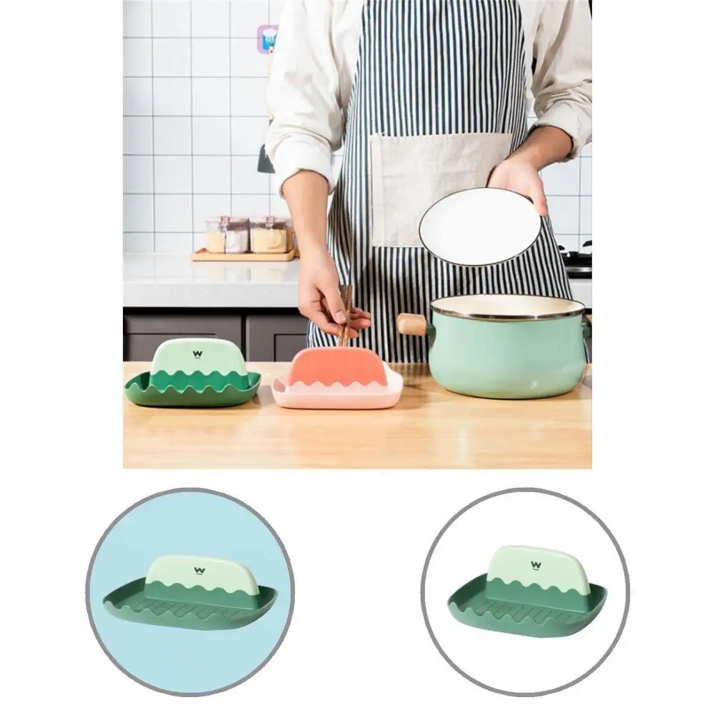 

Utensil Holder Innovative Multi-use Multi-slot Pot Lid Rack Practical Decorative Spatula Holder