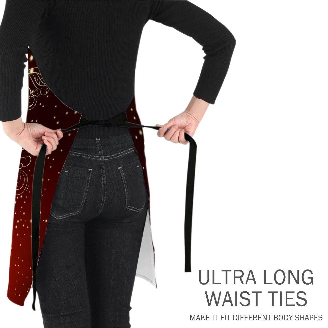 Тема дня святого Валентина Кухонный Фартук для женщины мужчины шеф-повар