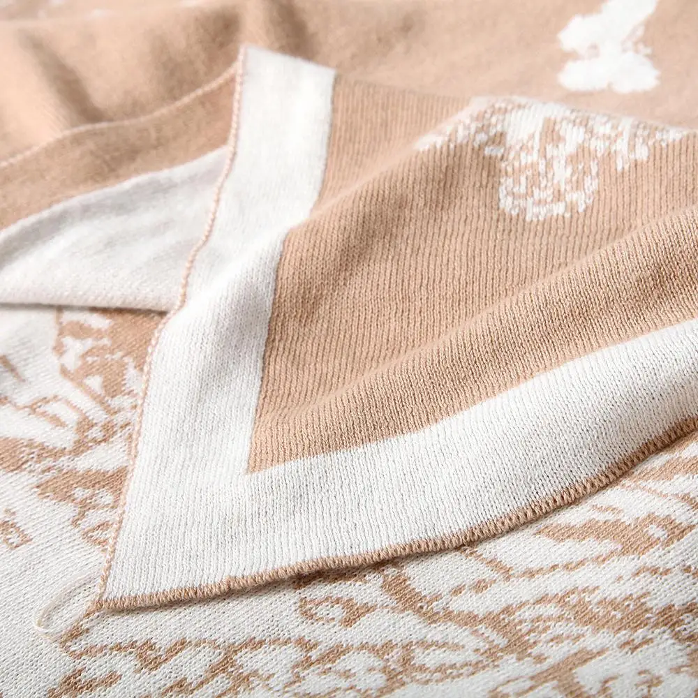 Регина китайский пейзаж живопись покрывало класса люкс ручной вышивкой пастырской Pattern Хлопок Диван Крышка