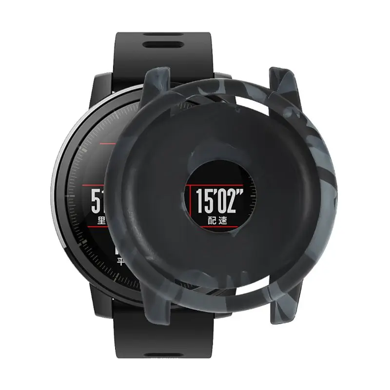 1 шт. мягкий защитный силиконовый чехол Защитный чехол для Huami Amazfit Stratos 2/2S спортивные часы аксессуары