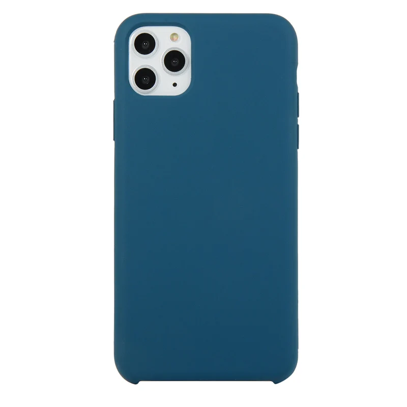 Fruit Blue Официальный силиконовый чехол для iPhone 7 8 Plus, задняя крышка с логотипом для Apple iPhone 11 Pro XR X XS MAX 6 6S PLUS, чехол - Цвет: Fruit Blue