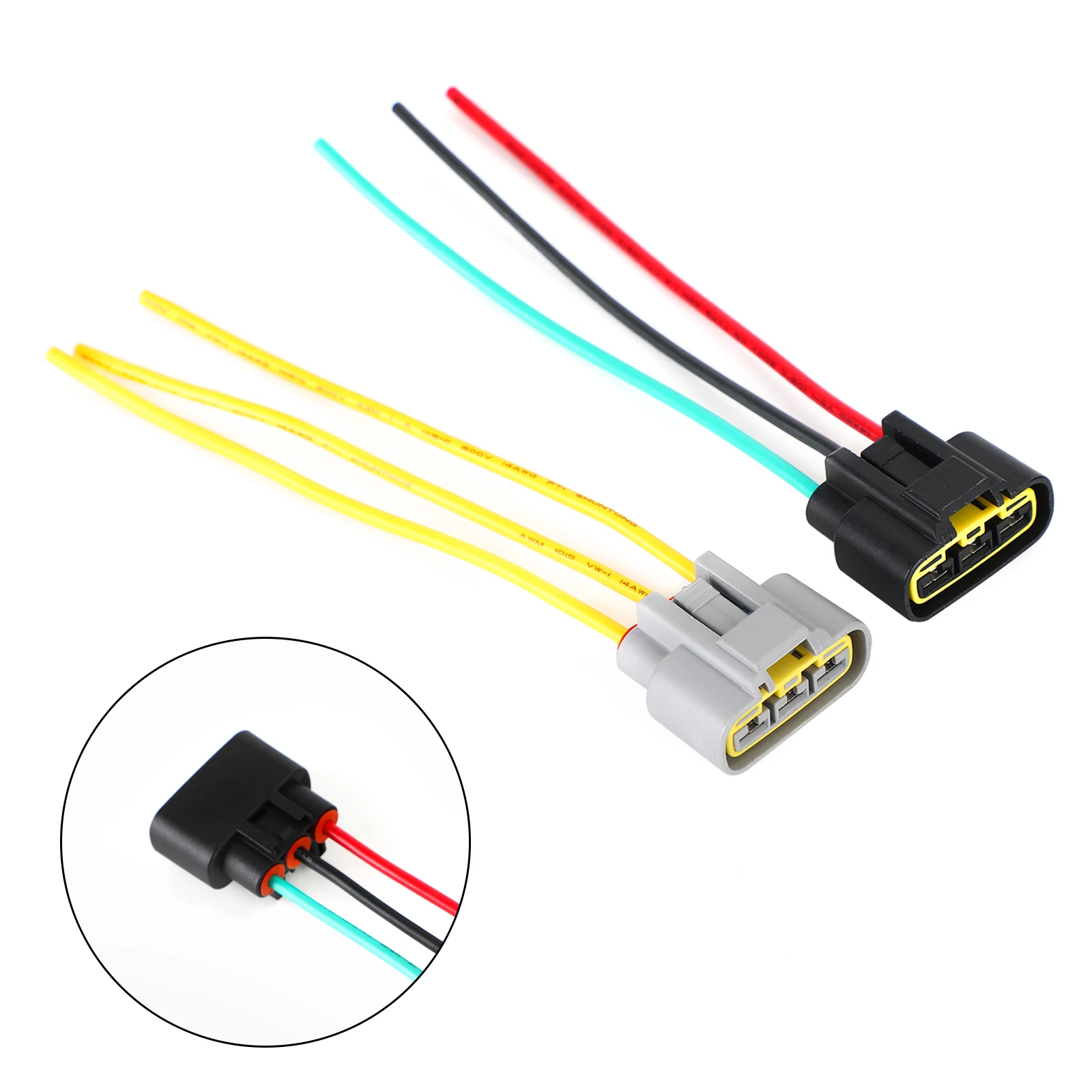 

Topteng Regulator Rectifier Connector Plug fit for Polaris RZR 900 1000 Kawasaki ZX600 Motorcycle Accessories