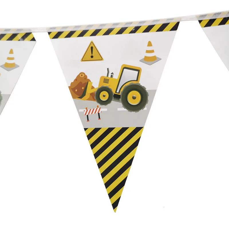 132 см * 220 строительный трактор украшения вечерние скатерть для детей с днем