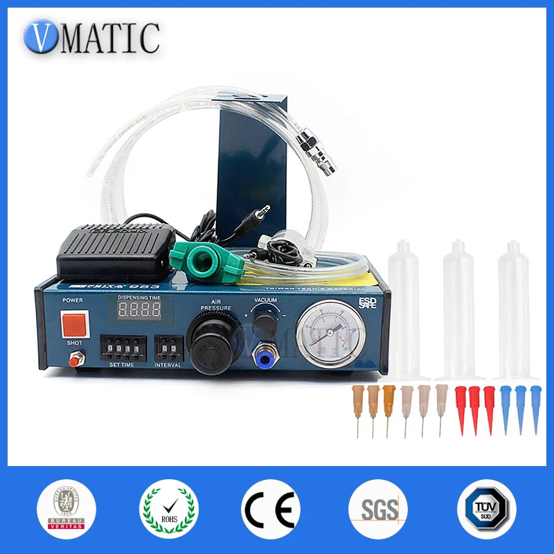

Free Shipping YDL-983A Professional Precise Digital Auto Glue Dispenser Solder Paste Liquid Controller Dropper 220V
