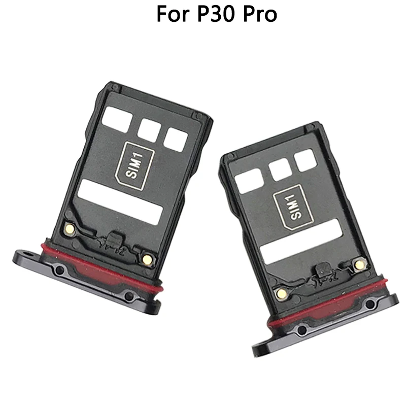 

New P30 Pro SIM Card Tray + NM Card Tray Replacement SIM Card Adapter For Huawei P30 Pro SIM Card