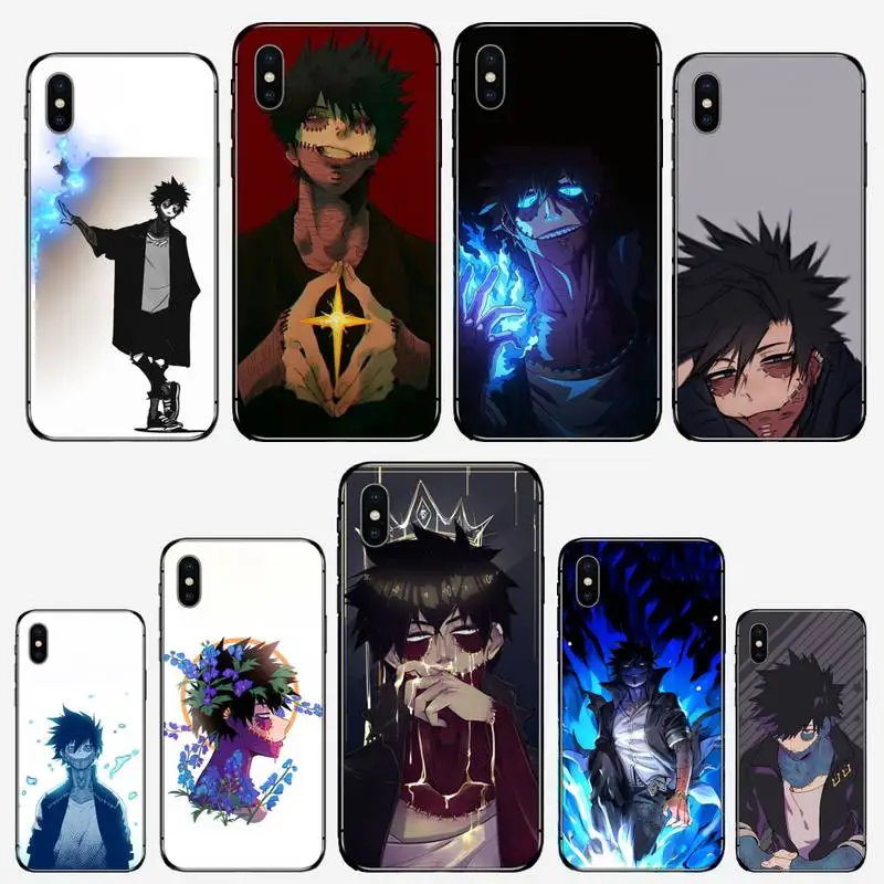 

Anime My Hero Academia dabi Phone Case for iPhone 11 12 mini pro XS MAX 8 7 6 6S Plus X 5S SE 2020 XR
