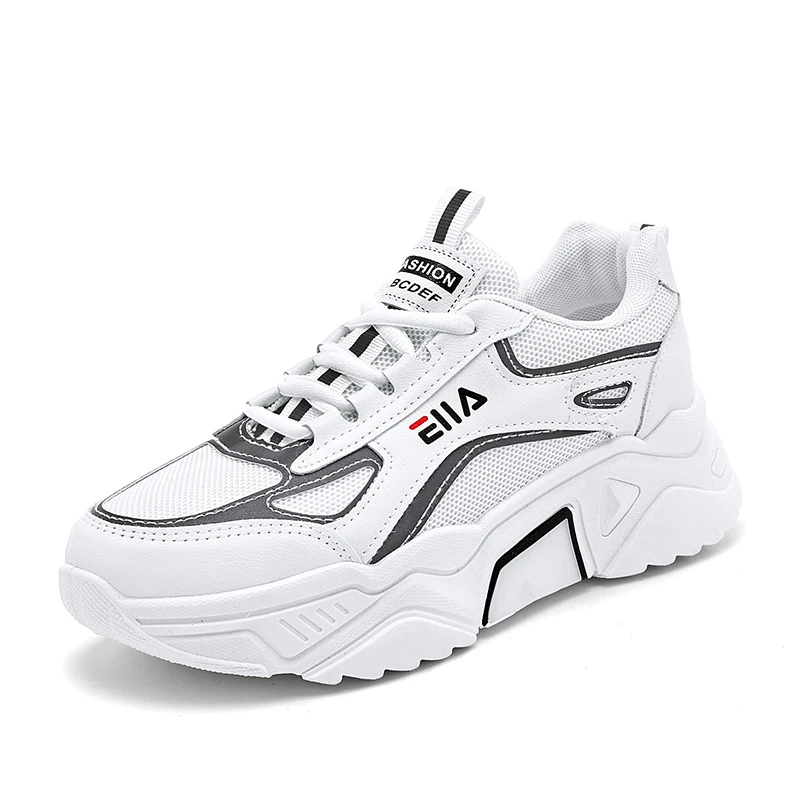 Женские кроссовки белые беговые для женщин спортивная обувь улицы женская