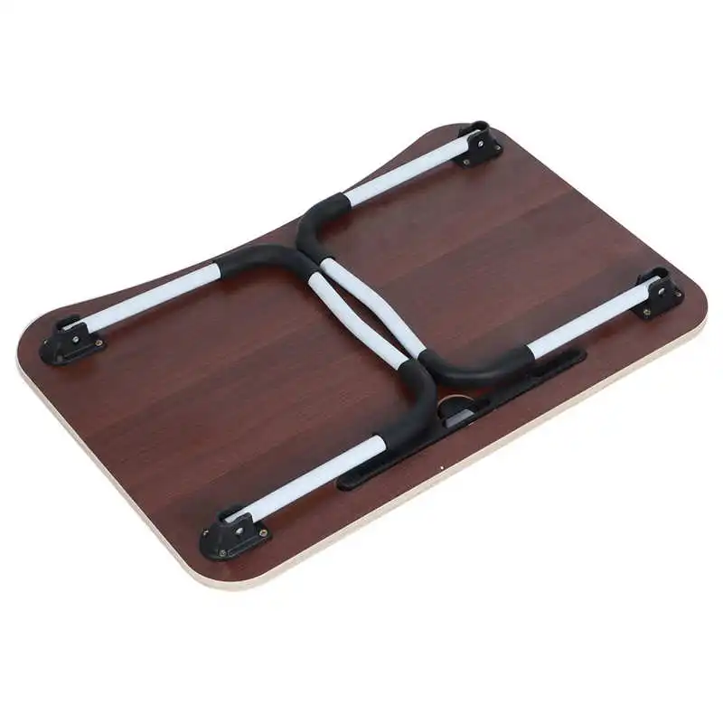 

Portable Laptop Stand Holder Study Table Desk Wooden Foldable Computer Desk for Bed Sofa Tea Serving Table Stand