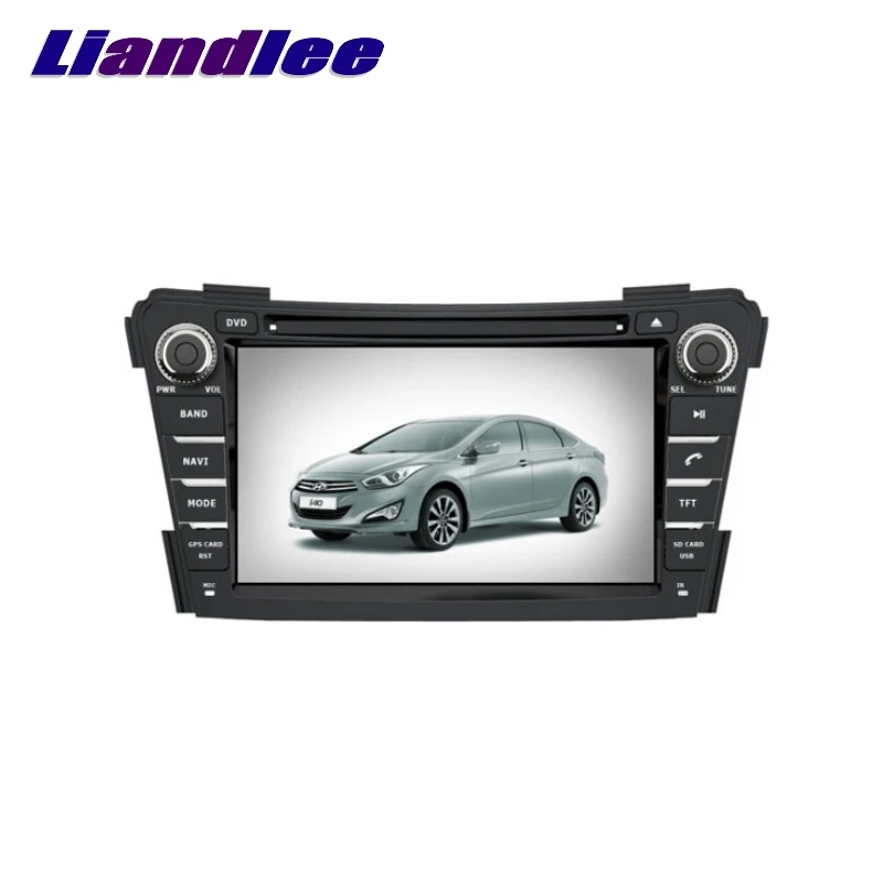 Liandlee для Hyundai I40 2011 ~ 2018 LiisLee Автомобильный мультимедийный ТВ DVD GPS аудио Hi Fi радио