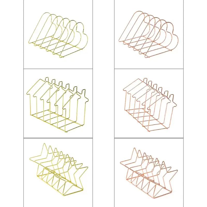 

Metal Bookshelf Bookends Book Support Stand Desk Organizer Storage Holder Shelf File Organizer Bookshelf Magazine Rack