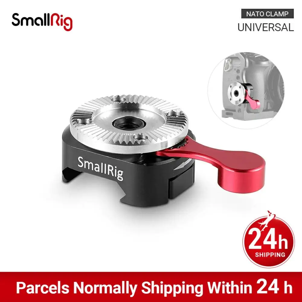 Быстросъемный зажим SmallRig NATO для Arri Rosette Mount быстросъемное крепление с боковой