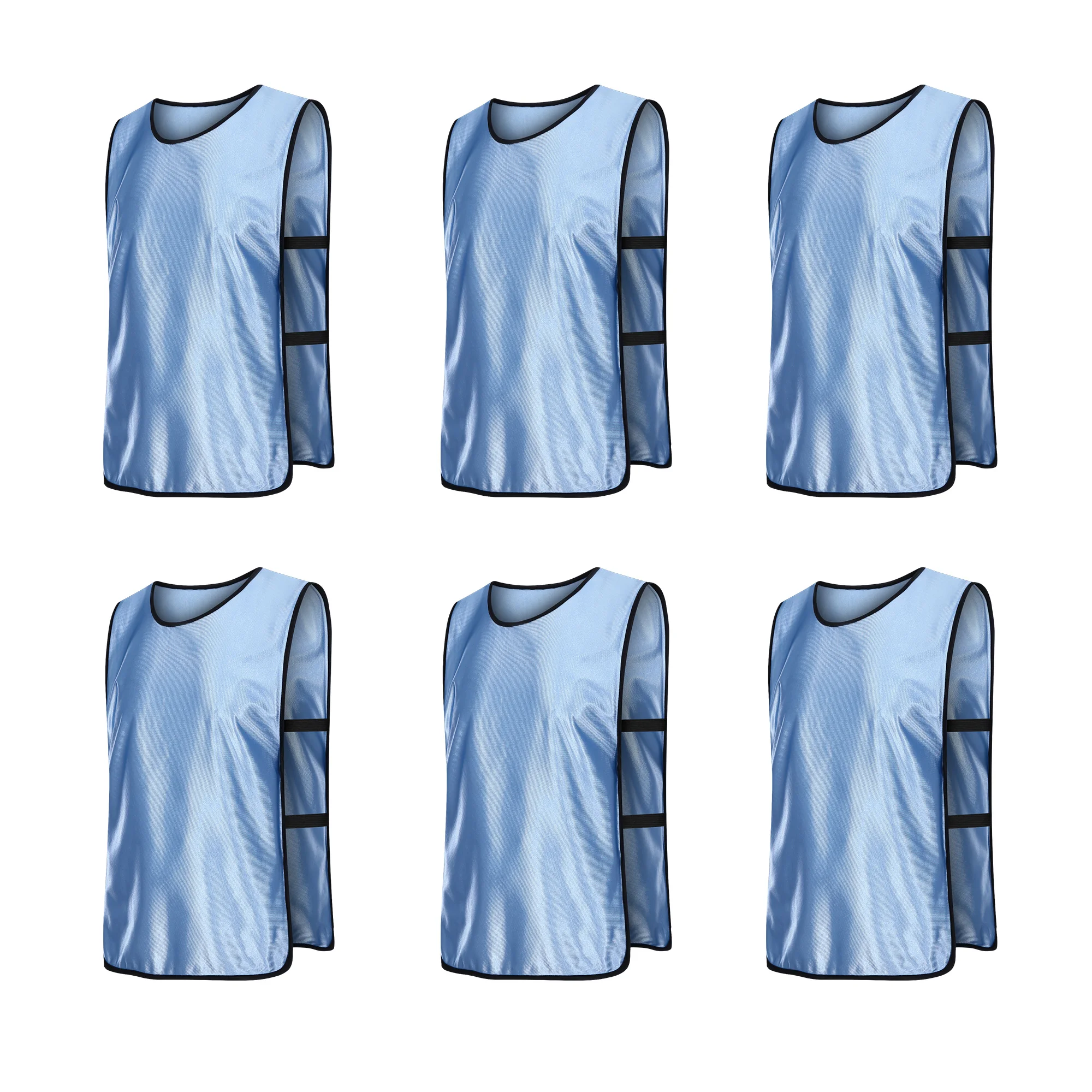 6 шт. быстросохнущие Трикотажные изделия для футбольной команды | Спорт и