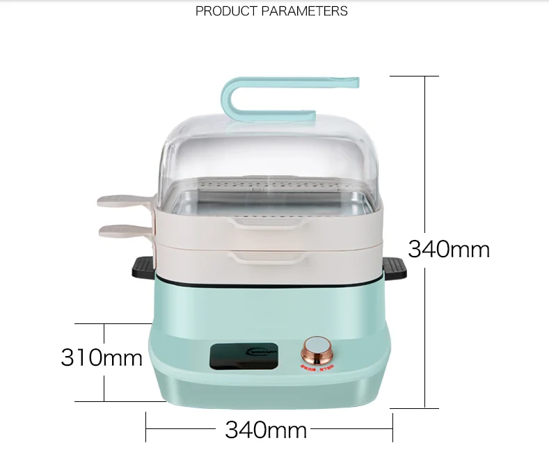 Электрическая Паровая машина для приготовления пищи 220 В выдвижной аппарат