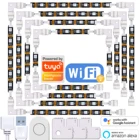 Светодиодная лента для телевизора с дистанционным управлением 5050 WIFI RGB лента для 43 inch-75inch TV 5V гибкая лента светильник вая лента с разъемом