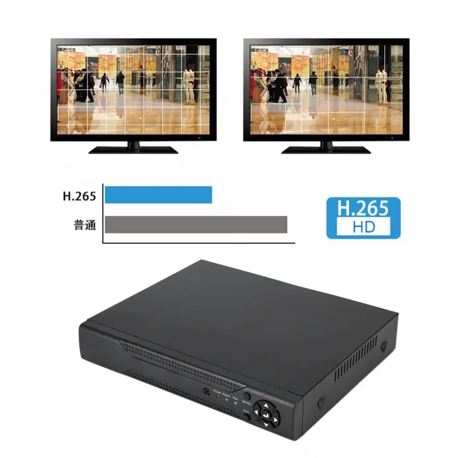 Сетевой видеорегистратор 8CH CCTV сетевой жесткий диск 5MP/4MP/1080 P/720 P камера 100