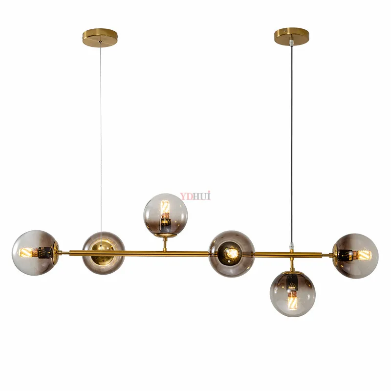 Скандинавская Минималистичная ресторанная люстра в стиле пост-модерн роскошный