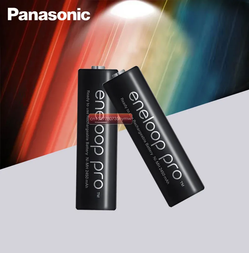 Panasonic 2550mAh батареи 1,2 V Ni-MH камера Фонарик xbox игрушка AA предварительно Заряженная аккумуляторная батарея