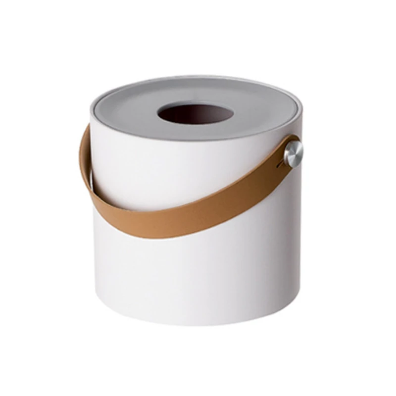 

Tissue Box Living Room Accessories Desktop Storage Multifunctional Removable Tissue Case Box with Handle Paper Box