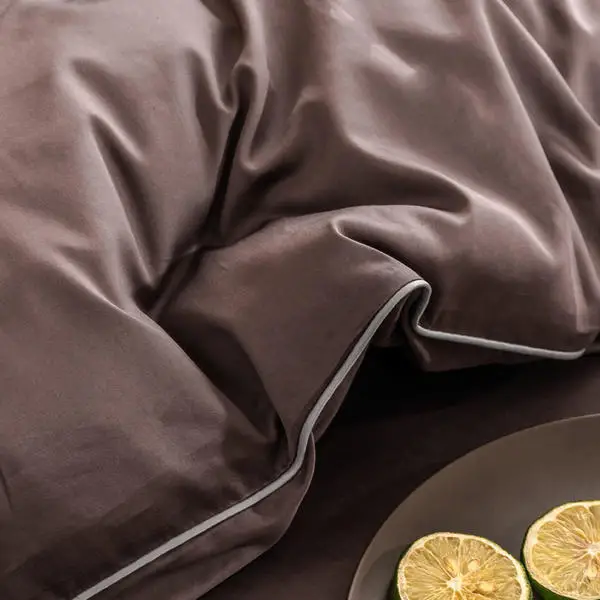 2020 New 100% Cotton Comforter Cover Quilt King Queen Full Solid Duvet Pillowcase 160*210/200*230/220*240cm | Дом и сад