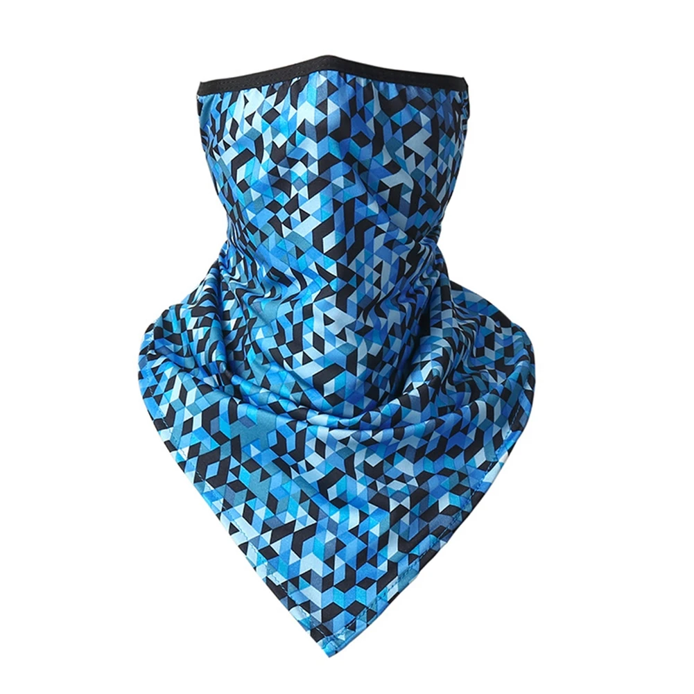 

Micro Fiber Polyester Ice Silk Men Seamless Bandana Ultraviolet-proof Dustproof Cooling Tube Scarf