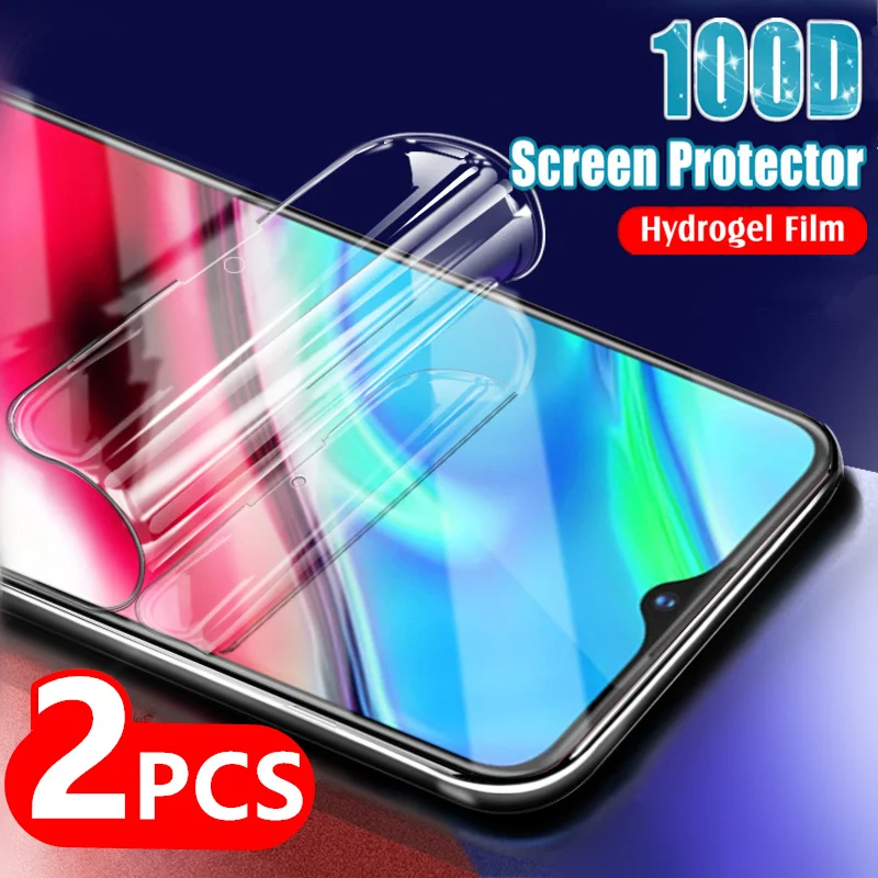 Гидрогелевая пленка для Xiaomi Redmi mi 10 Pro 8 9 SE Lite A1 Note S 8T Max K30 Ultra Poco Pocophone F1 F2 защита