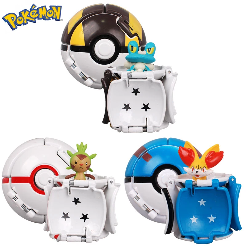 TOMY оригинальный Покемон эльф шар покебол Pikachu Карманный Монстр вариант игрушка